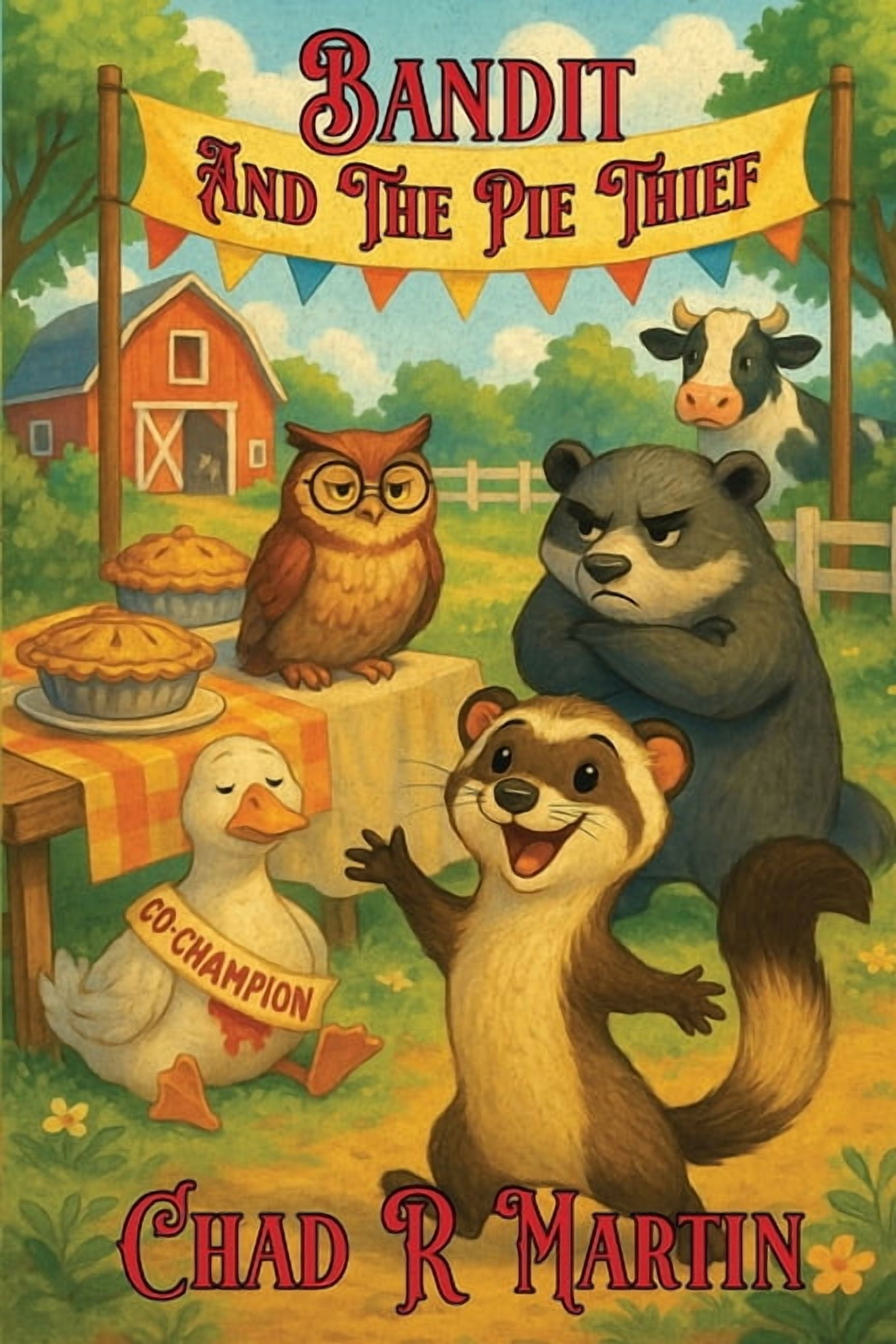 Bandit the Ferret Bandit: And The Pie Thief, Book 2, (Paperback)