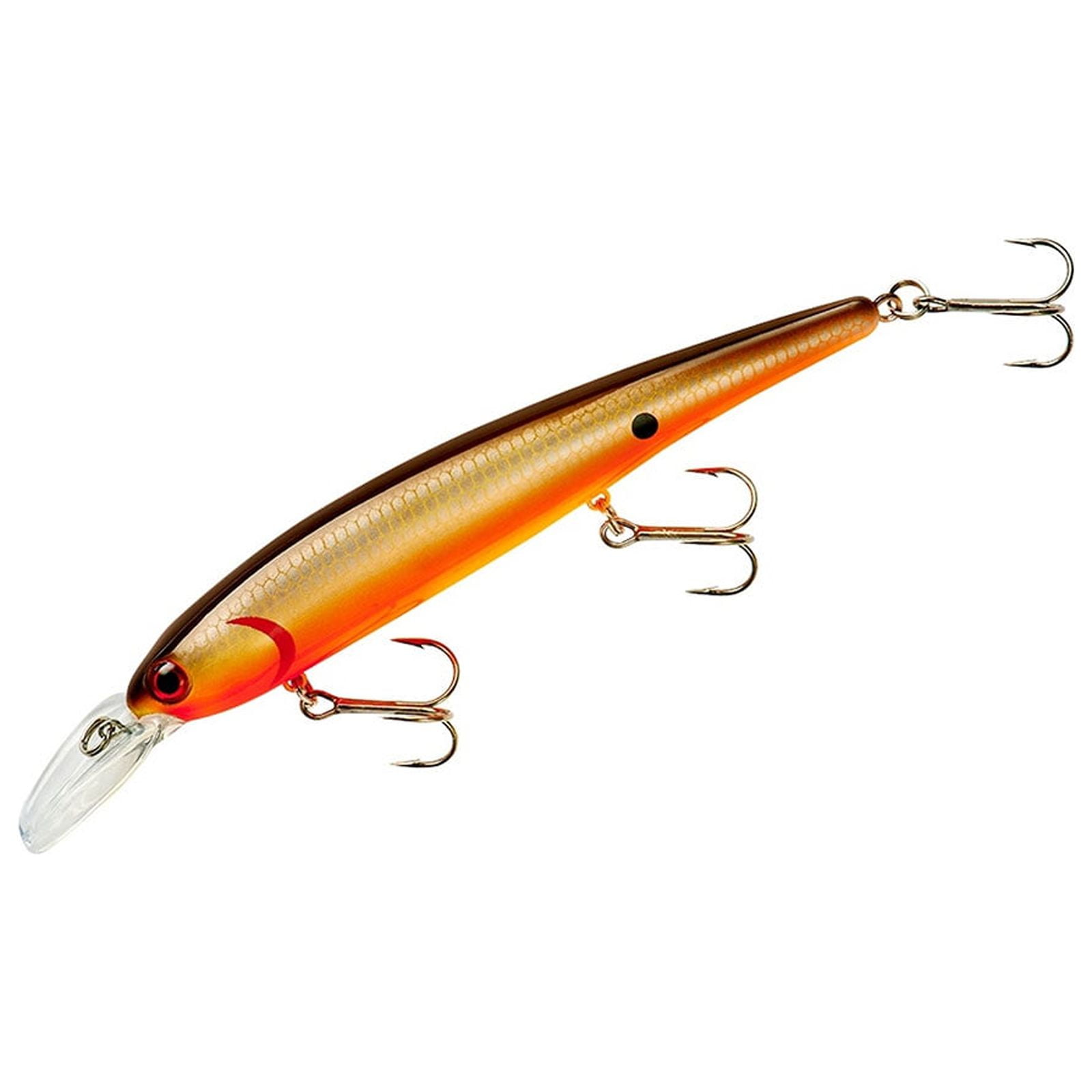 Bandit BDTWBD295 Walleye Deep Trolling Plug 4.75" 5/8oz Khaki Brown Back Scales - Walmart.com