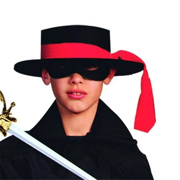 Bandit Hat- Child Black  Felt