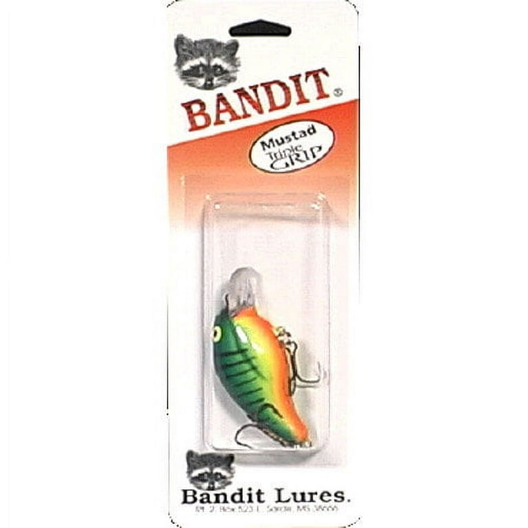 Bandit Series 100 Fishing Lure Hard Bait Crankbait Fire Tiger 2 in 1/4 oz