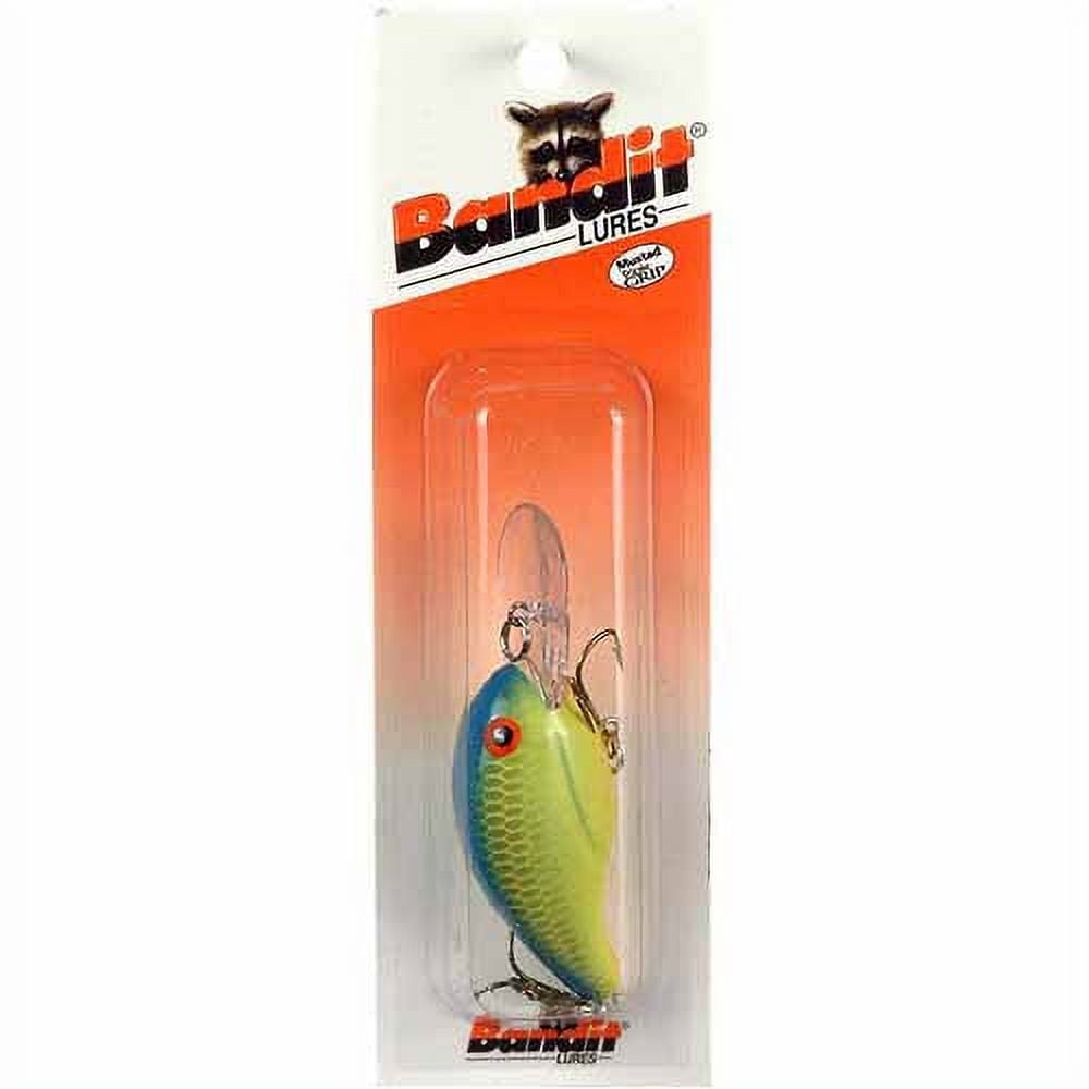 BANDIT LURES Series 200 Crankbait Bass Fishing Lures, Fishing Accessories,  Dives to 8-feet Deep, 2', 1/4 oz, Brown Craw Orange Belly, (BDT204)