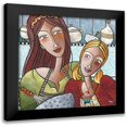 thumbnail image 1 of Bandiziol, Geraldine 12x12 Black Modern Framed Museum Art Print Titled - Complicite gourmande, 1 of 5