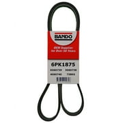 Bando 6PK1875 Serpentine Belt for 5060738 6K739 738K6 Accessory Drive Belts Cooling System
