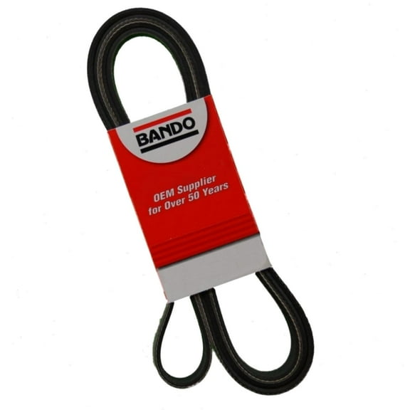 Bando Alternator, Water Pump and Air Conditioning Serpentine Belt compatible with Ford Fusion 2.5L L4 2010-2012