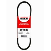 Bando Belt 3PK680 Fits select 2001-2003 FORD ESCAPE, 2001-2004 FORD TAURUS