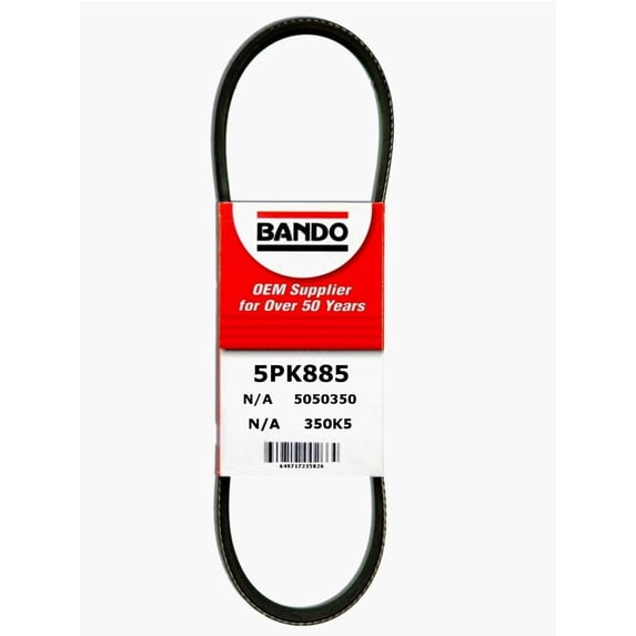 "Bando Belt 5PK885" Fits select: 2000-2001 SUBARU LEGACY