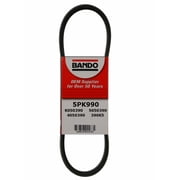 Bando Precision Engineered V-Ribbed Drive Belt Fits select 1992-2001 TOYOTA CAMRY, 1997 TOYOTA RAV4