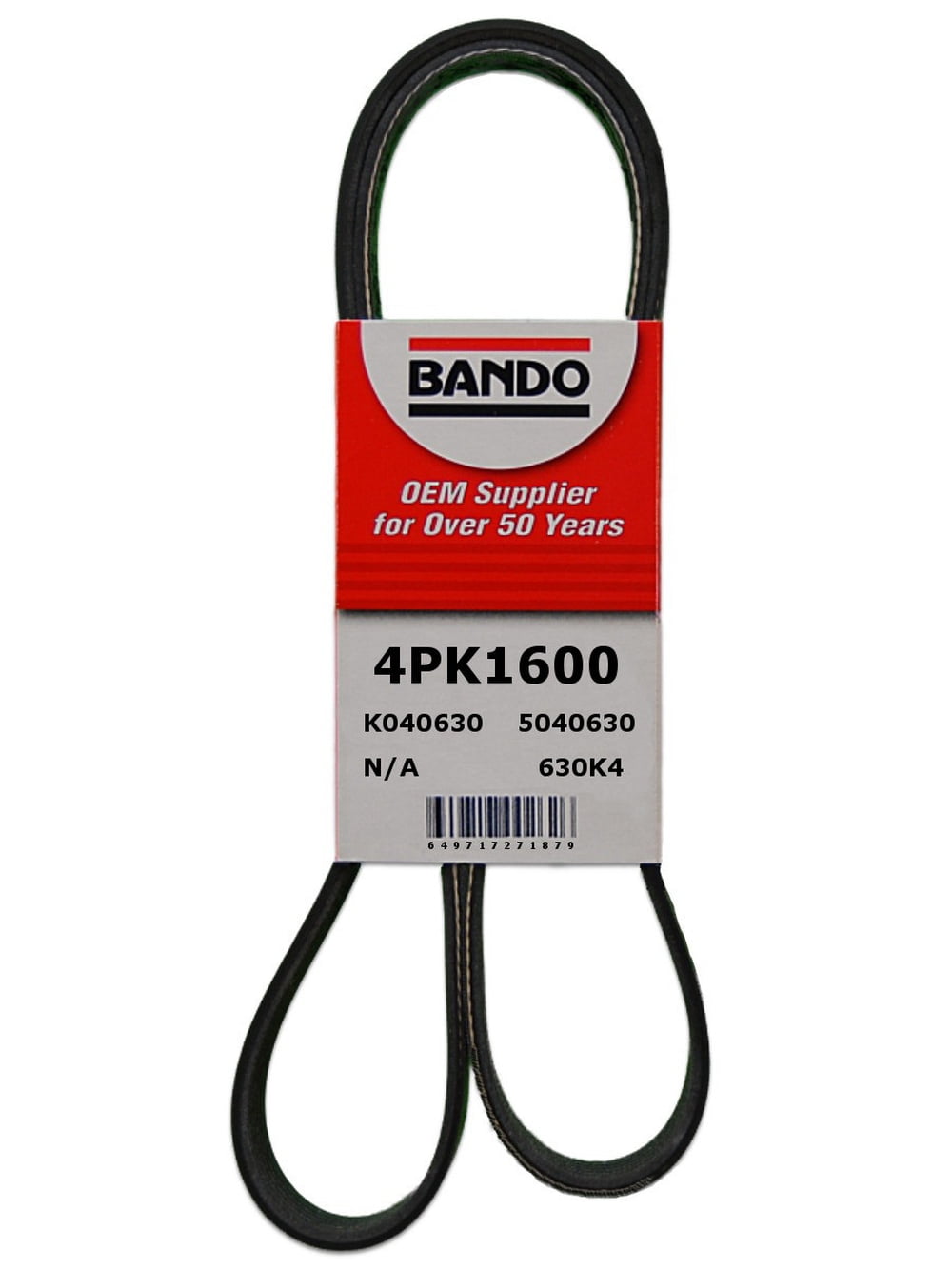 Bando USA 4PK1600 OEM Quality Serpentine Belt Fits select Bando USA 4PK1600 OEM Quality Serpentine Belt Fits select