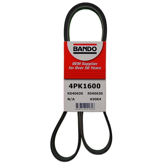 Bando USA 4PK1600 OEM Quality Serpentine Belt Fits select: 2006-2015 HONDA CIVIC, 2013-2014 ACURA ILX