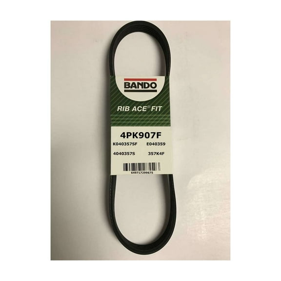 Bando USA Precision Engineered V-Ribbed Drive Belt Fits select: 2010-2019 FORD TAURUS, 2016-2017 CHEVROLET CAMARO