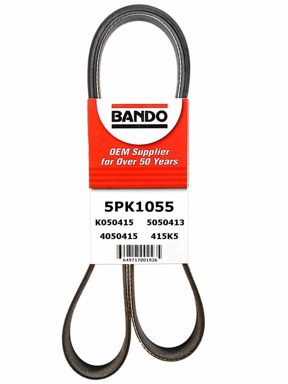 Bando USA Serpentine Belt Fits select: 1988-1989 HONDA PRELUDE, 1986-1987 MAZDA 626
