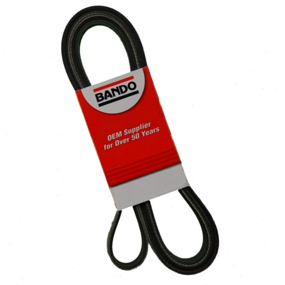 Bando Water Pump, Alternator, Air Conditioning and Power Steering Serpentine Belt compatible with Pontiac Grand Prix 3.8L V6 2004-2008