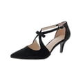 thumbnail image 1 of Bando Womens Zeffer 2 Glitter Pointed Toe Slingback Heels, 1 of 1