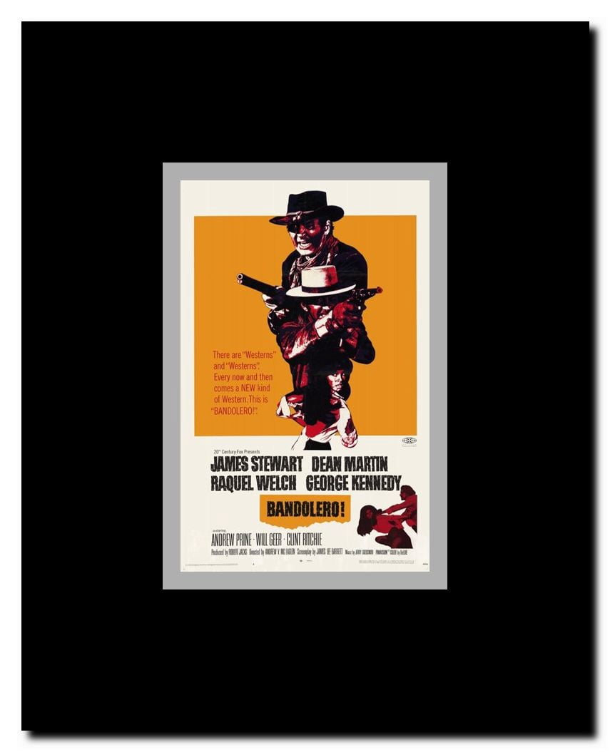 Bandolero Framed Movie Poster