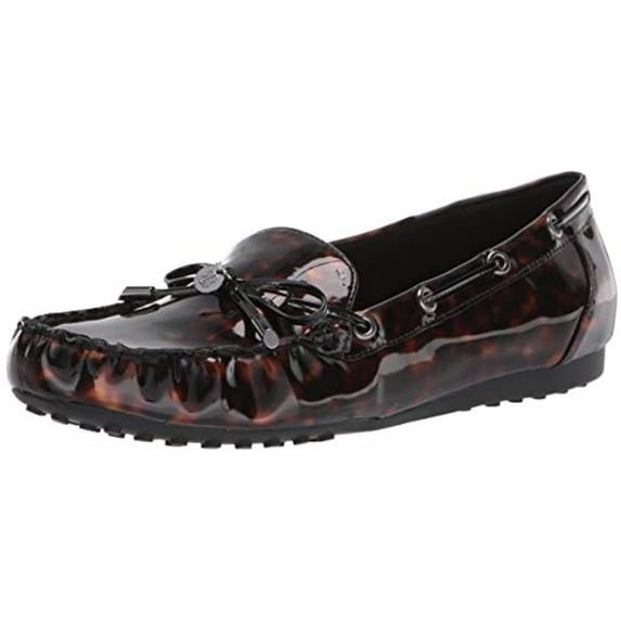 Bandolino Footwear Women's Victor Loafer, Tortoise, 8.5