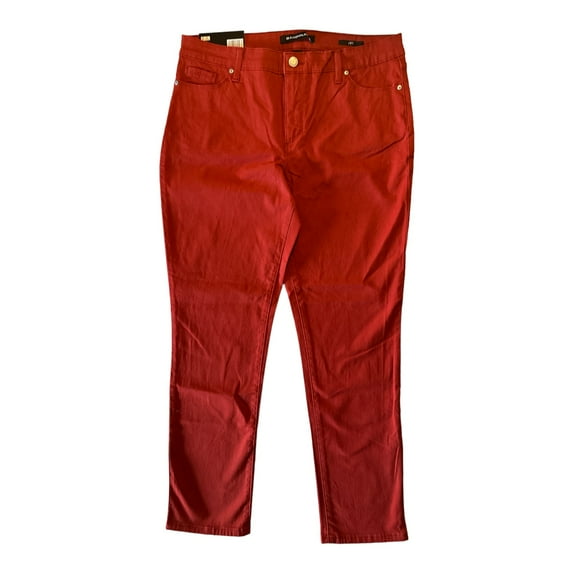 Bandolino Women's Amy Modern Straight Leg Deluxe Super Stretch Jean (Bossa Nova, 18)