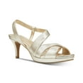 thumbnail image 1 of Bandolino Women's Kenosha Slingback Pumps Gold Size 10 M, 1 of 3