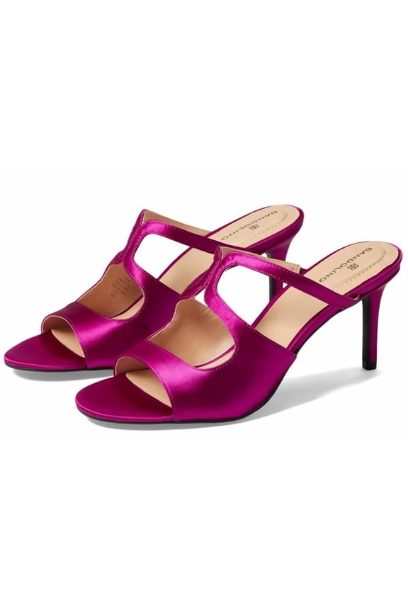 Women's Mizelle Open Toe Slip-On Dress Sandals Jewel Fuchsia Size 6.5M