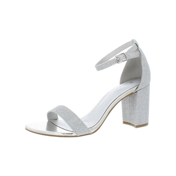 Bandolino Womens Armory Metallic Open Toe Dress Sandals