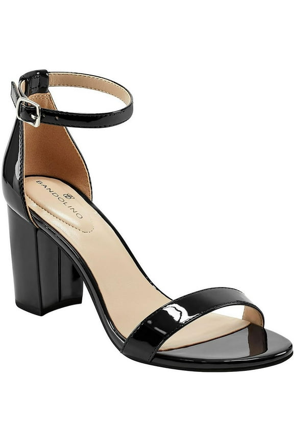 Womens Armory Patent Ankle Strap Heels
