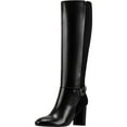 thumbnail image 1 of Bandolino Womens Bilya Leather Knee-High Riding Boots, 1 of 5