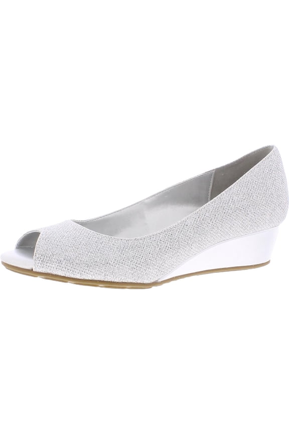 Womens Candra 2 Slip On Peep Toe Wedge Sandals