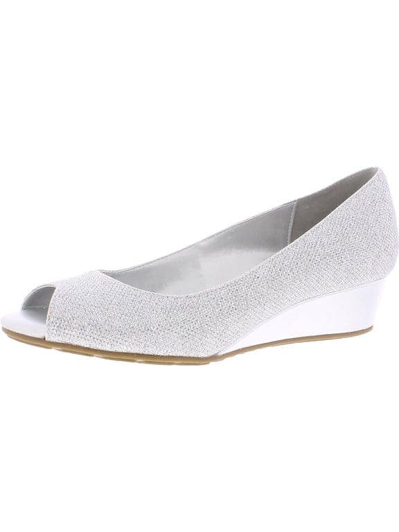 Womens Candra 2 Slip On Peep Toe Wedge Sandals