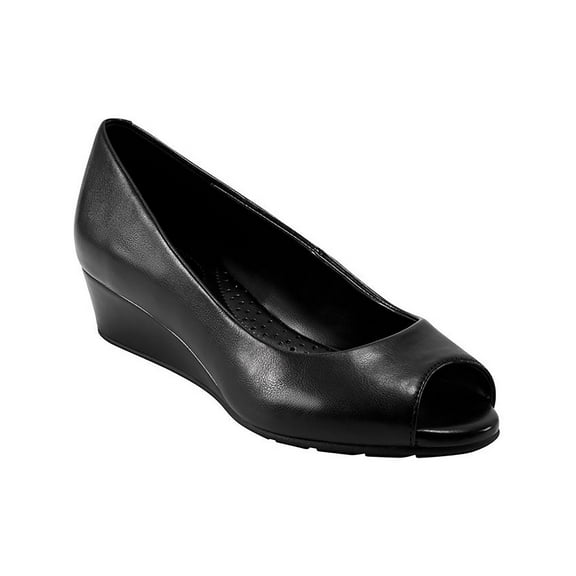 Bandolino Womens Candra3 Patent Leather Dressy Wedge Heels