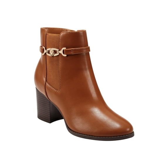 Bandolino Womens Faux leather Side Zip Ankle Boots