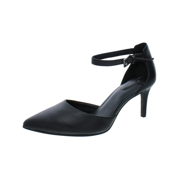 Bandolino Womens Ginata Faux Leather Dressy D'Orsay Heels