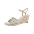 thumbnail image 1 of Bandolino Womens Justyne7 Slip On Buckle Espadrilles, 1 of 1