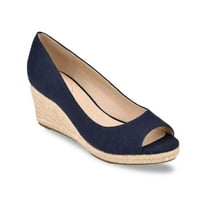 Bandolino Womens Nuri7 Slip On Peep Toe Heels