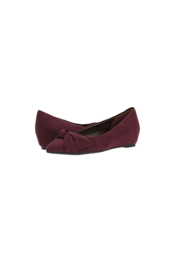Womens Ressie Pointed Toe Slide Flats