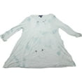 thumbnail image 1 of Bandolino Womens Size Small Roll Tab Hand Tie Dyed Blouse, Light Harvest Daniella, 1 of 1