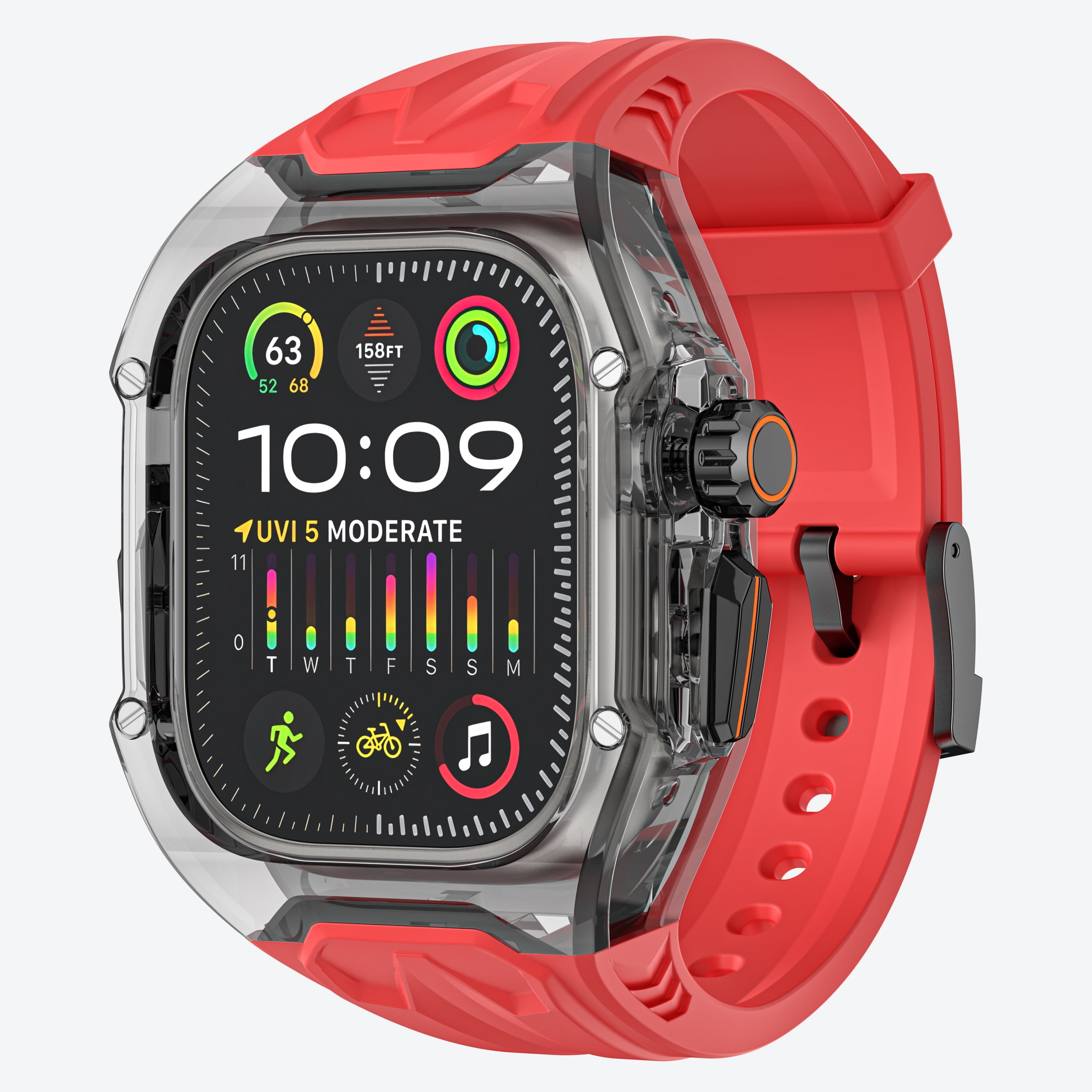 Apple Watch Case – SPORTS RG 44.45.41 Amazon.com: ZZDZZ Rugged Case Compatible with Apple Watch