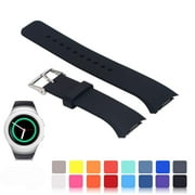 Bands Compatible Samsung Gear S2 Watch, Amerteer Soft Silicone Replacement Sport Strap Wristbands Samsung Gear S2 Smart Watch, SM-R720/SM-R730