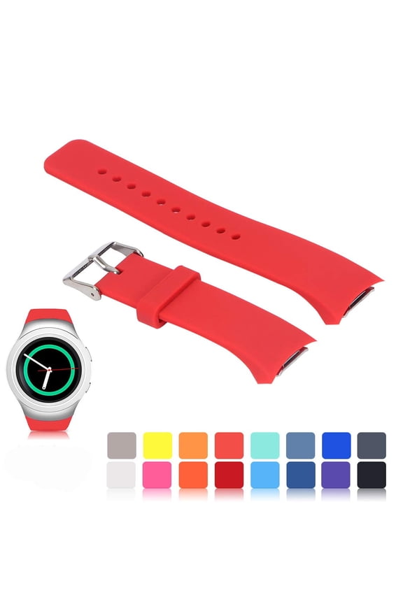 Bands Compatible Samsung Gear S2 Watch, Amerteer Soft Silicone Replacement Sport Strap Wristbands Samsung Gear S2 Smart Watch, SM-R720/SM-R730