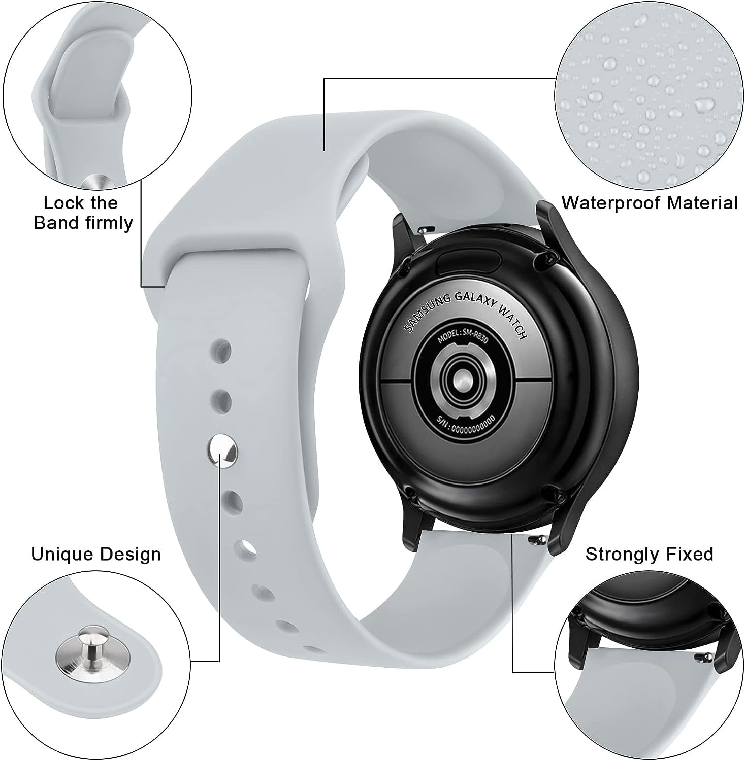 Bands Compatible With Garmin Vivoactive 5 / Vivoactive 3 Watch Band