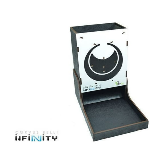Bandua Wargames Infinity Dice Tower - Steel Phalanx New