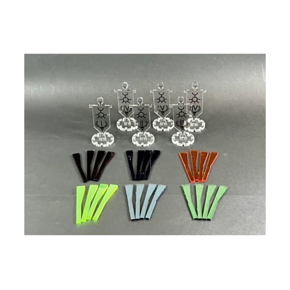 Bandua Wargames Objective Banners - The Awakened New