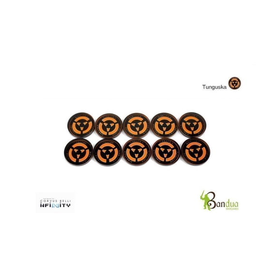 Bandua Wargames Order Tokens - Tunguska New
