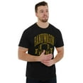 thumbnail image 1 of Bandwagon Fan Football Sports Fanatic Men's Graphic T Shirt Tees Brisco Brands X, 1 of 4
