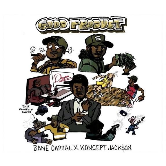 Bane Capital & Koncept Jack$On - Good Product - Rap / Hip-Hop - CD