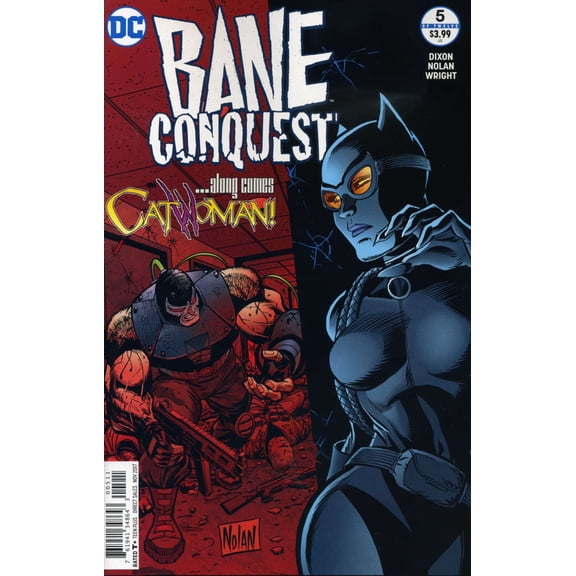 Bane Conquest #5 VF ; DC Comic Book