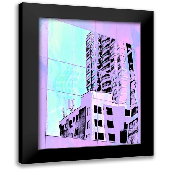 Bane, Eva 19x24 Black Modern Framed Museum Art Print Titled - Urban Pastels I