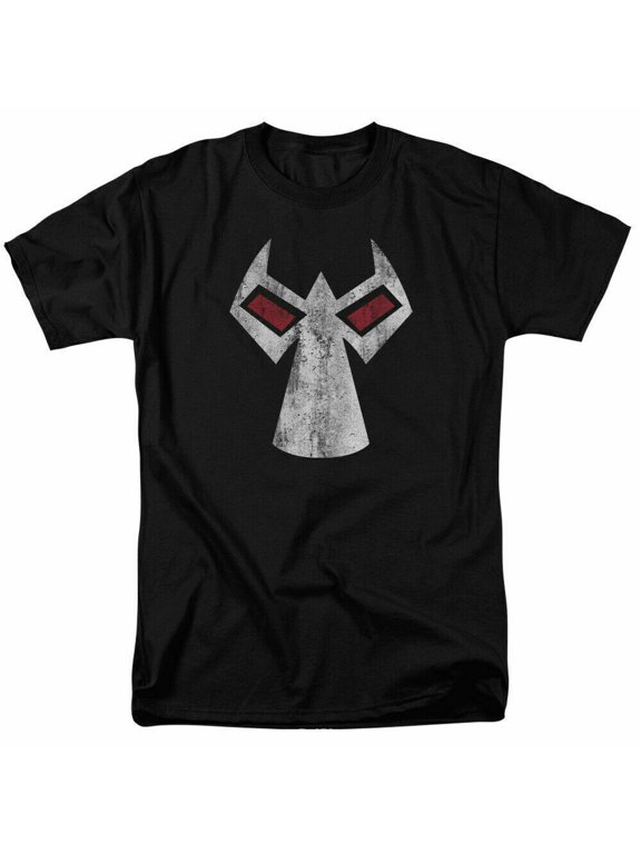 Bane Mask T Shirt Licensed Comic Book Tee Black