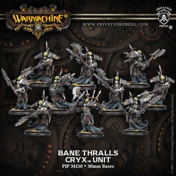 Privateer Press Bane Thralls Unit Box New