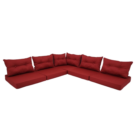 Baner Garden 11 Piece Outdoor All Weather Deep Seating Cushion Set