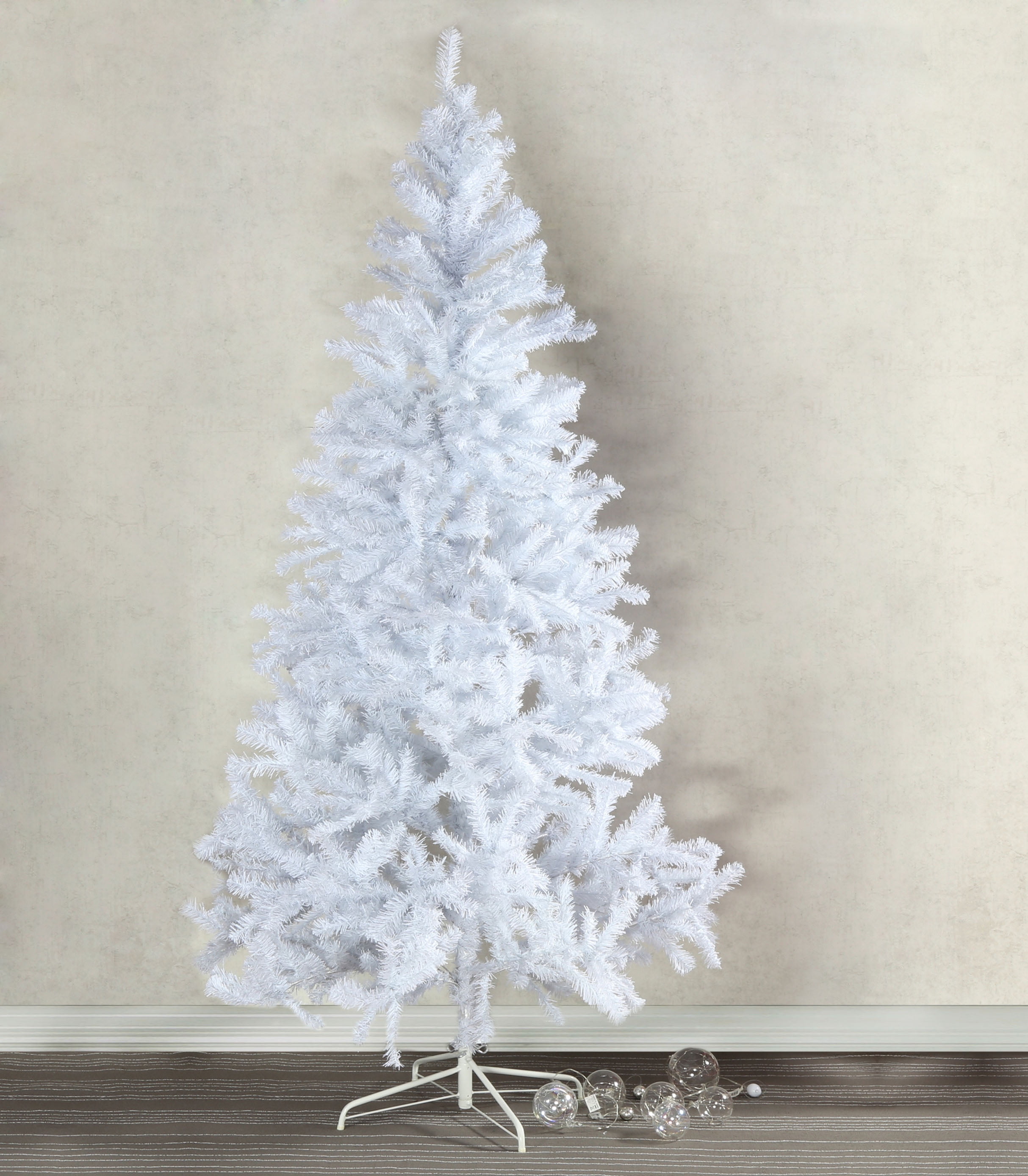 Baner Garden 8’ Classic Premium Artificial PVC Pine Christmas Tree with