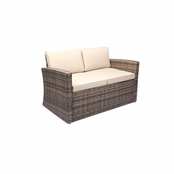 Baner Garden 3 Piece Sofa Set with Cushions